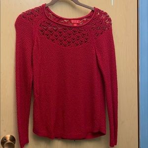 Red Elle long sleeve